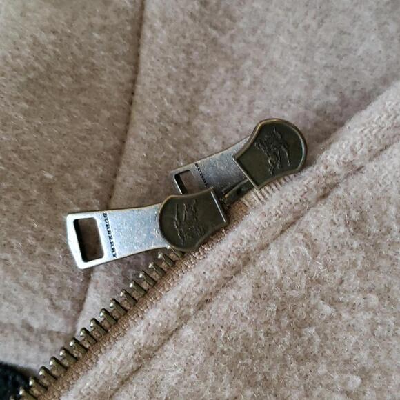 BURBERRY CHECK LINED WOOL TOGGLE DUFFLE COAT WITH FUR TRIMMED HOOD - Picture 11 of 15